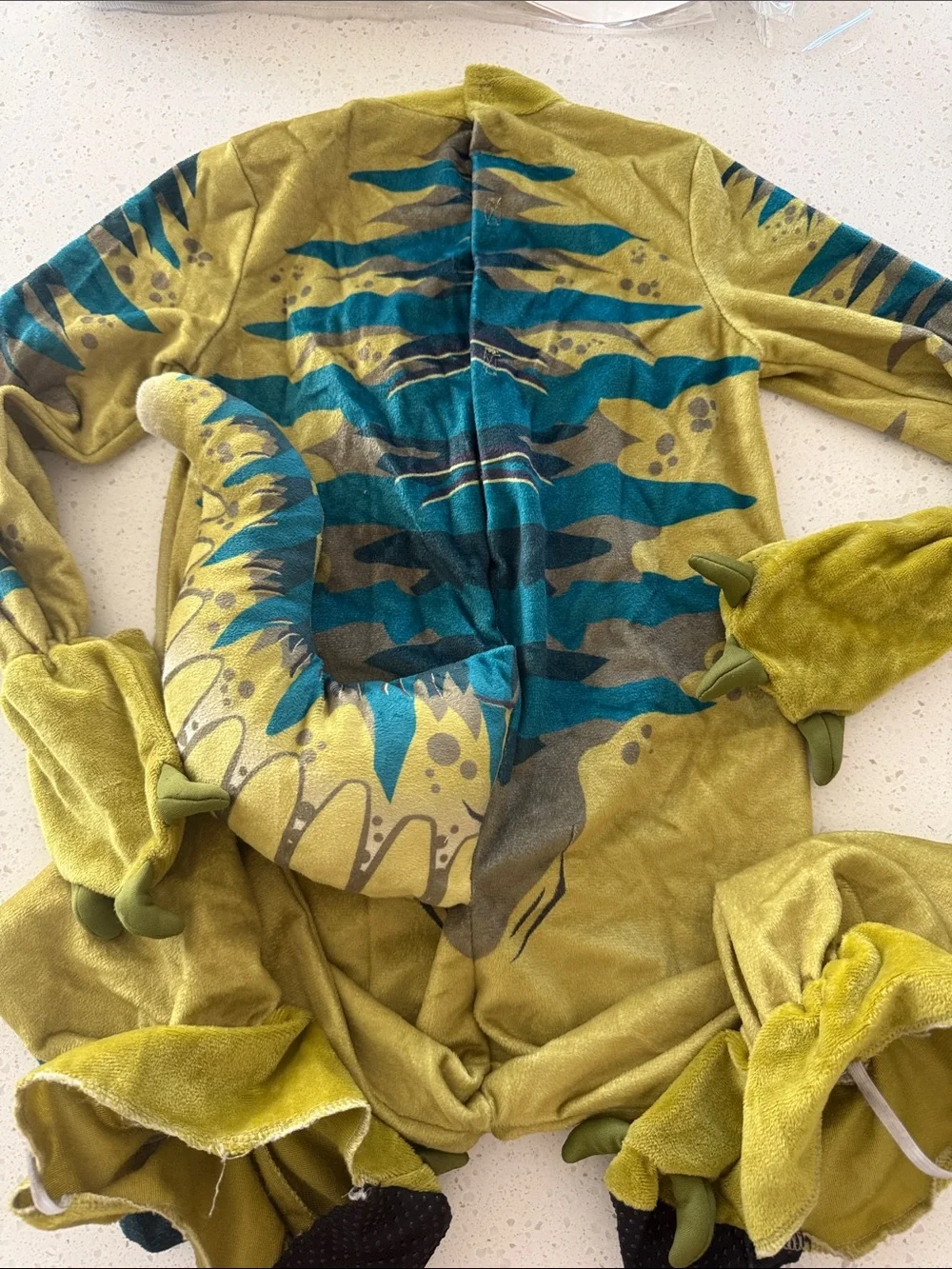 Spirit T-Rex Toddler Costume - Green and Blue 3/4T